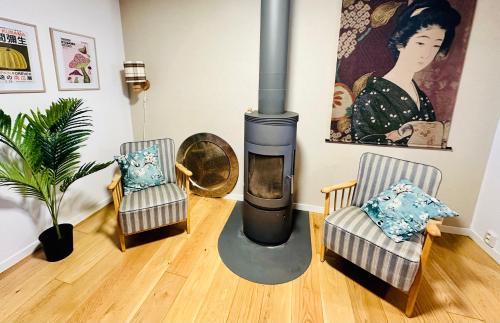 Follinge Villa | Familiebungalow met sauna & openhaard