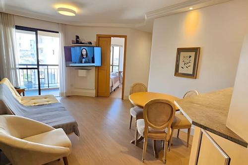 Indianopolis Apartment | Flat Apart-Hotel com dois quartos e dois banheiros uh127