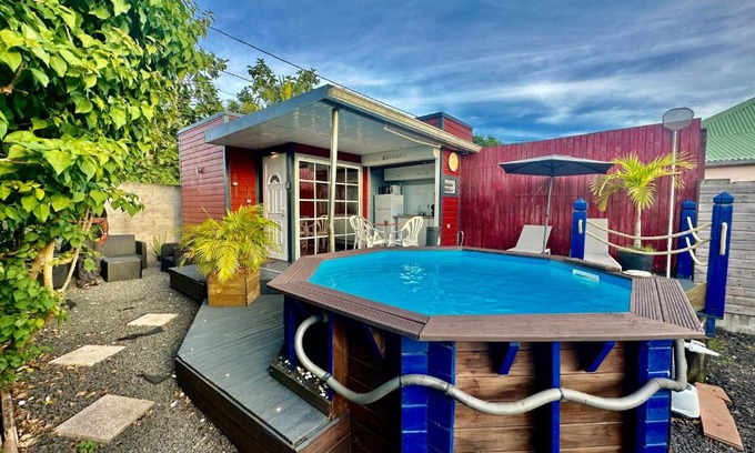 Lamentin House | Gîte charmant avec piscine