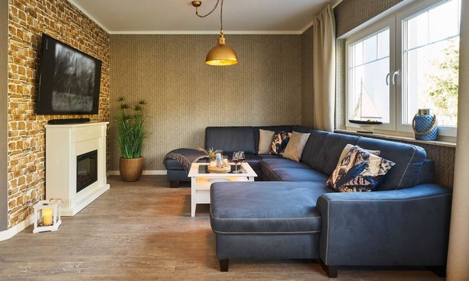 Kroeslin Apartment | Hans Hansen with sauna and 3 bedrooms - Freester Kapitänshäuser *