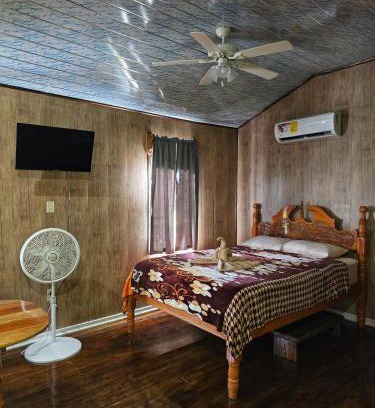 Hopkins Apartment | Hibiscus Cabin with AC at Freshwater Creek Cabanas