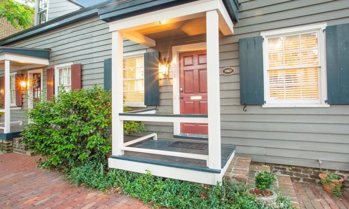 Historic Downtown Savannah House | Historic Cottage with Private Courtyard and Parking by Lucky Savannah