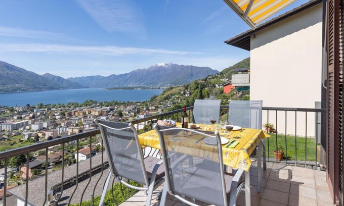 Gordola House | Holiday Home Fontanella Amazingview by Interhome