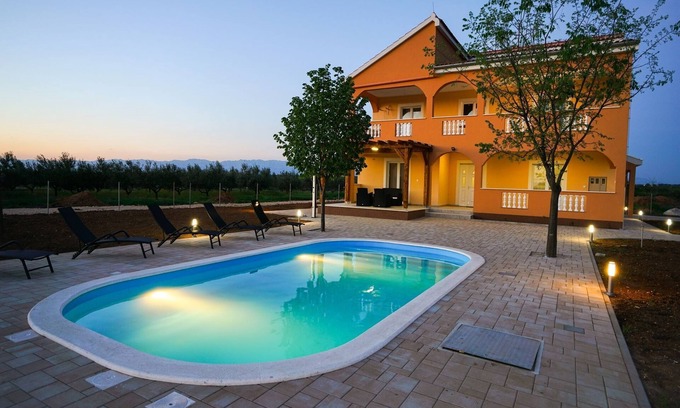 Skabrnja House | Holiday Home in Prkos with Private Pool