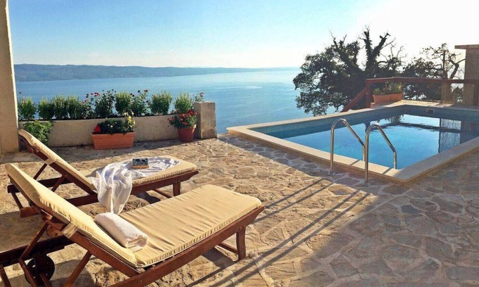 Jesenice Ski Chalet | Holiday Home in Sumpetar Jesenice with Seaview, Terrace, Air condition, WIFI (5133-1)