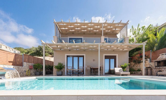 Mousata Villa | Kefalonia Heaven Villa, with panoramic sea view