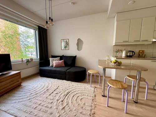 Kuusamo Apartment | Keskustan Helmi saunalla 33m2 ilm P-paikka