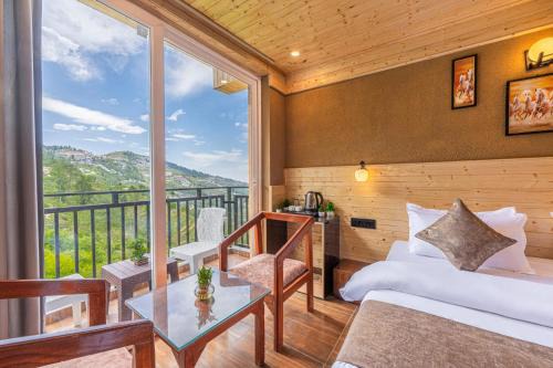 Fagu Hotel | Kufri Castle I Vacations I Conference I MICE I Family Events I Open Air Terrace I Sky Bonfire I Wooden Rooms With Pvt Balconies I Charvi Retreat by Exotic Stays