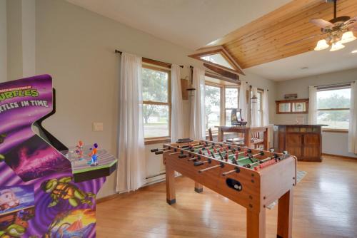 Chetek House | Lakefront Chetek Haven Dock, Screened Gazebo