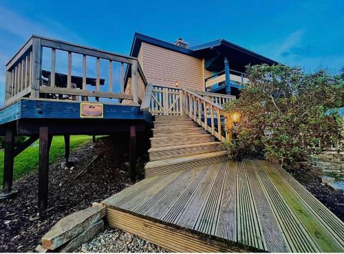 Fivemilebourne House | Lakeland Lodge 400 year old Bavarian Lodge with Private Hot Tub Pet Friendly