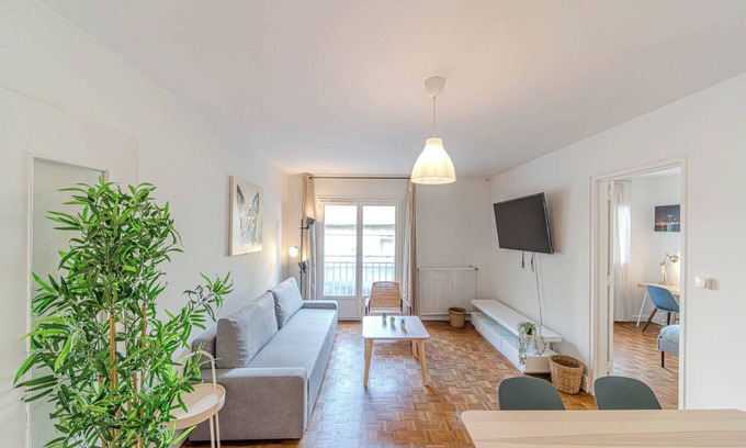 Perralliere Apartment | Le Jardin d’Alexandre cosy 4 pers Charpennes