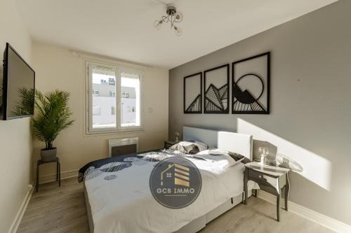 Secteur 2 Apartment | Le Malakoff T4 proche Stade des Alpes