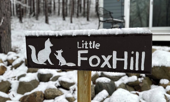 Pownal Cottage | Little Fox Hill - a tiny house in the woods by a brook
