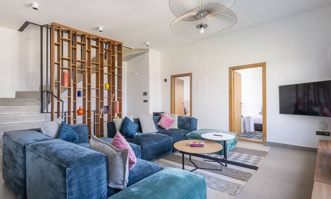 Tangier Ski Chalet | Maison Perle de Marshan Vue Mer