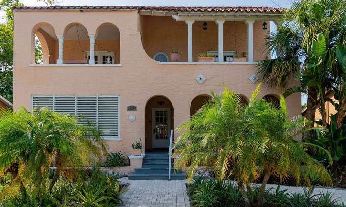 Riviera Bay Apartment | Mid-century Inspired Apt in Historic Building w/ Patio - 10 Minutes to Downtown