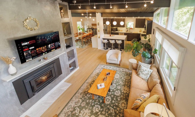 Natick House | Mid-Century Modern x Bohemian Home