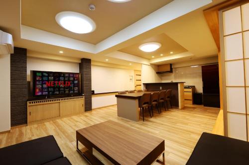 Minami Apartment | MolinHotels702定山渓温泉付き別荘 -札幌国際スキー場まで20分-1L2Room K-Bed1&W-beds3 8persons