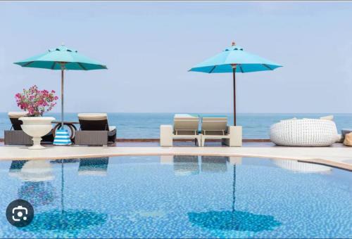 Khao Takiab Apartment | My resort ราคาโปรโมชั่นห้องโครงการ 2 ห้องนอน 2 ห้องนำ้ 4 คน 1 ห้องนอน 1 ห้องนำ้ 3 คน โปรโมชั่นเล่นสวนนำ้ฟรีสนุกมาก