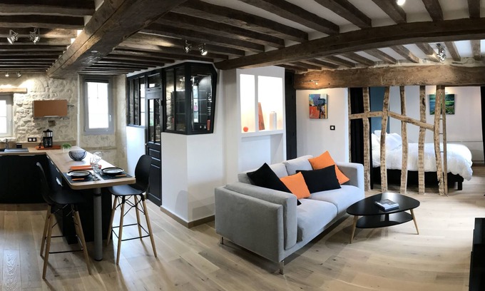 Port-en-Bessin-Huppain Apartment | N°1 - Charming apartment in the Maison des Evêques - Floor 1