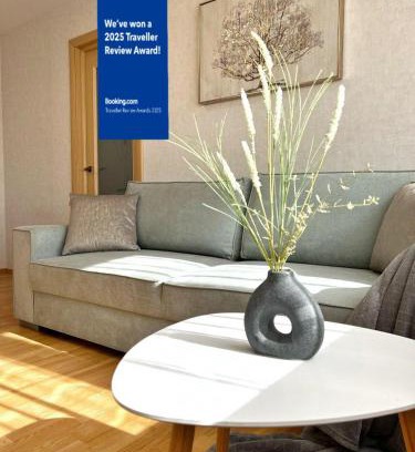 Narva Apartment | New Apartment with a View in the Town Center
