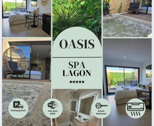 Perols Apartment | Oasis SpaLagon Chauffé 37 climatisé Arena Parc Expo