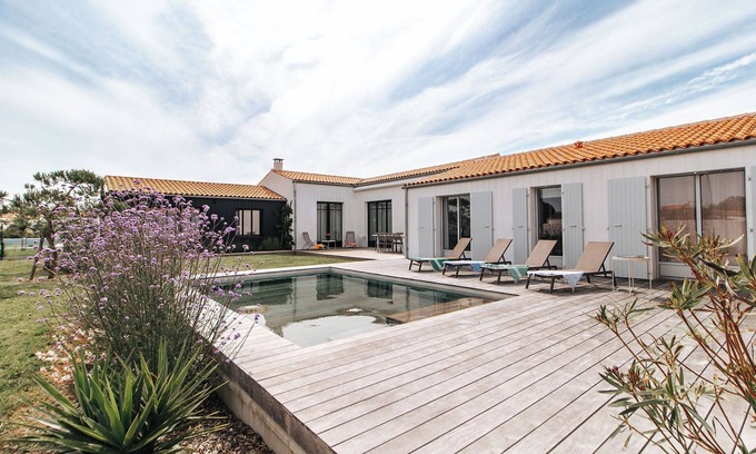 Saint-Denis-d'Oleron Villa | Oceanshack IO 5 Saint Denis D'oléron 10 Pers 200m Plage Piscine Chauffée