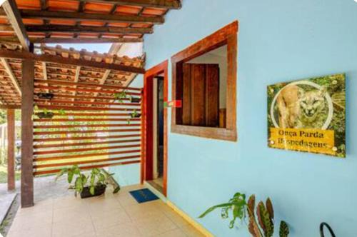 Ponte Branca House | Onça Parda Hospedagens com Cachoeira Privativa