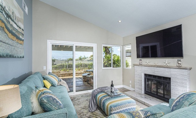 Aviara House | OPEN 10-6 to 9! Ocean View! Pool Spa, Pets OK, Gated Beach Area Home!