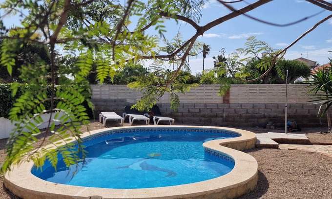 Riumar House | "Primavera"@MARISOL: 50m to the beach, private pool, A/C, WiFi, dog beach