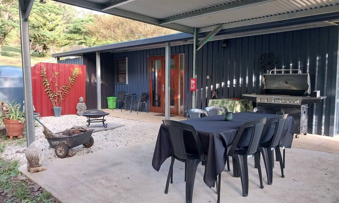 Eden Creek Cottage | Private cottage on 40 acres with private creek and spectacular views.