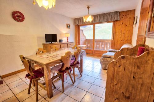 Flumet Apartment | Résidence Le Schuss 1 - Appartement sur le front de neige des Evettes MAE-2734