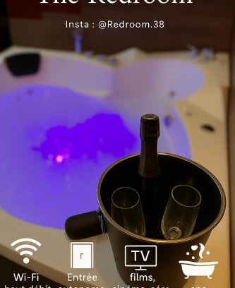 Voiron Apartment | Redroom Spa privatif & nuit romantique à deux