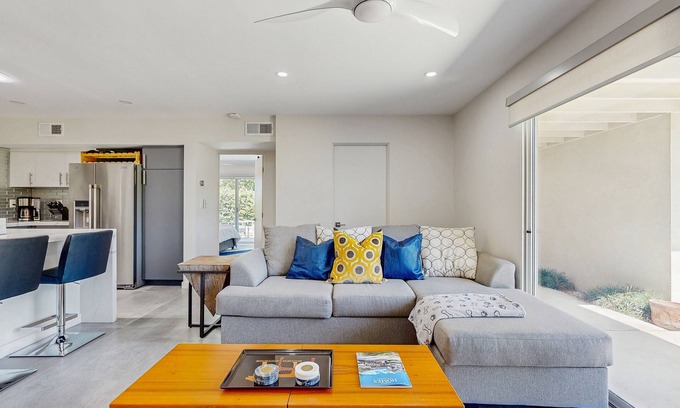 Araby Commons Condo | Relax, dine, and explore with ease soak up the sunshine. Home is Dog Friendly.