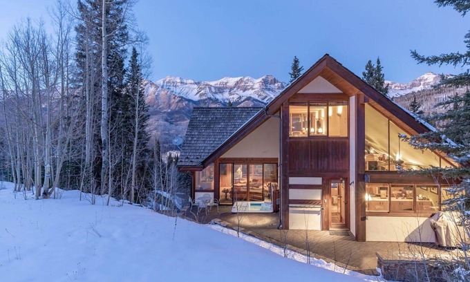 Mountain Village House | Slopeside Chalet 4 Bedroom Home by RedAwning