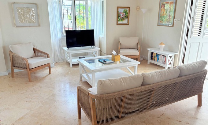 Folkestone Condo | Spacious 2 Bedroom Villa with pool, on the West Coast, St James