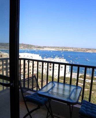 Għadira Apartment | Spacious Mellieha 2BR home with Stunning Sea Views by 360 Estates
