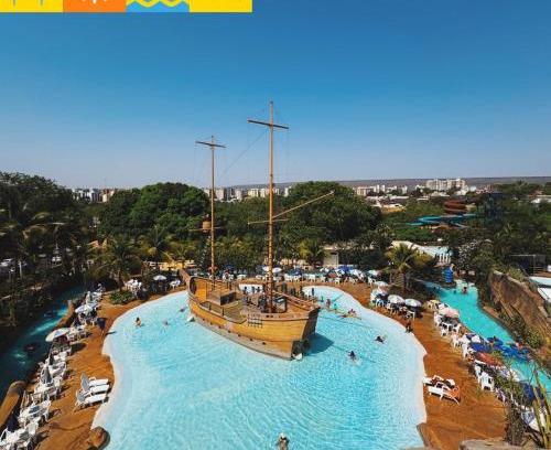 Caldas Novas Apartment | Spazzio diRoma com acesso ao Acqua Park - TemporadaCN L