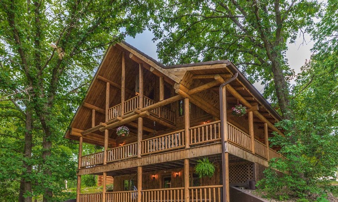 Lawndale Cabin | Sticks & Stones -- Rustic Refuge & Gathering Space