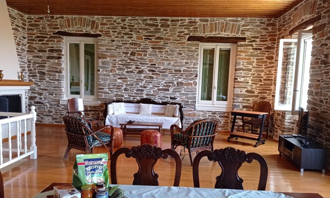 Afetai House | Stonehouse with stunning sea view, Afetai, South Pelion