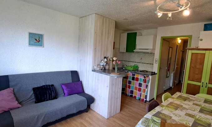 Pra Loup Apartment | Studio cosy au pied des pistes, pour 6 pers., à Pra Loup 1600 - Immeuble Chaumont II - FR-1-165A-5
