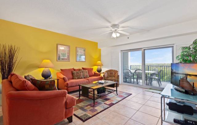 New Smyrna Beach Condo | Stunning 3 Bedroom 2 Bath Condo with gorgeous views of the estuary OW7-404