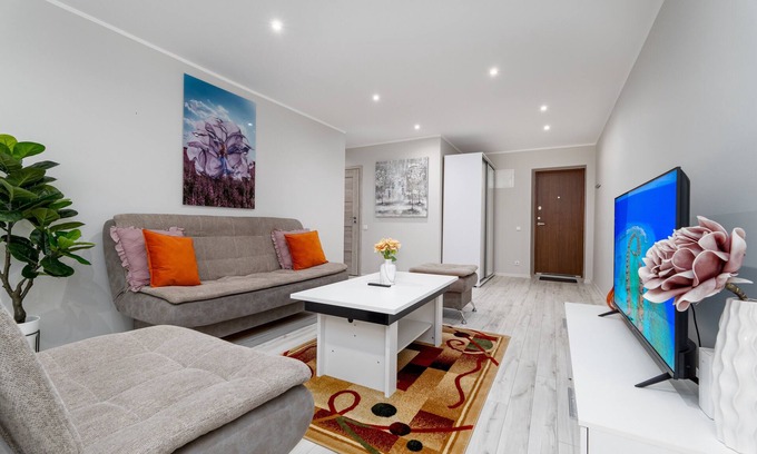 Vilkaviskis Apartment | Stylish Apartment For up to 4 Guests With WiFi, Free Parking