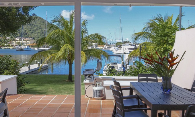 Rodney Bay Condo | The Anchorage #5 a 3 bedroom Waterfront Condo in Rodney Bay 3 Condo by RedAwning