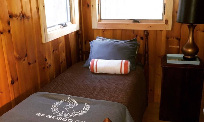Rome Cabin | The Map House - Western facing updated fishing cabin on Long Pond lake