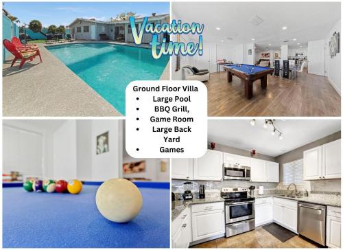 Rancho Oakey House | Vegas Getaway: Central 1 story, Private Pool, Game Room