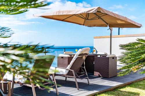 Calheta Villa | Villa Alex,pool and ocean view