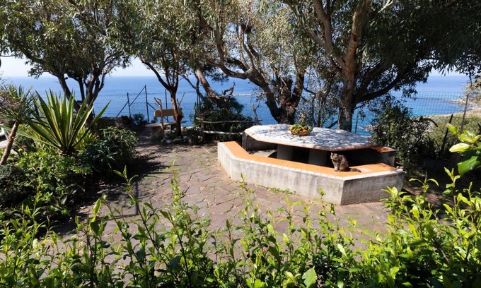 Joppolo Other | Villa Aurelia overlooking the sea, 500m from the beach, with wi fi and A/C