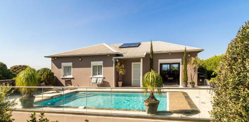 Saint-Joseph Villa | Villa avec piscine vue mer et montagne, en pleine nature