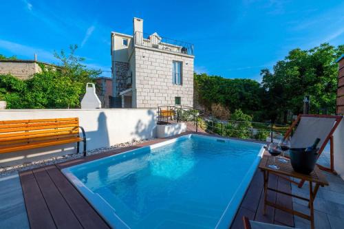 Tucepi House | Villa Didovina mit Pool und Meerblick
