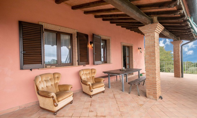 Monterotondo Marittimo Villa | Villa "La Rosa dei Venti" with Mountain View, Private Pool & Wi-Fi